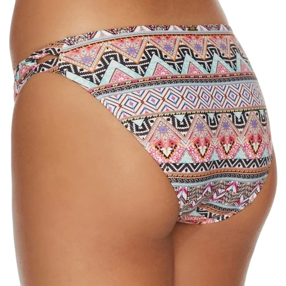 Panache Swim Women XL Boho Print Eclectic Boho Classic Bikini Swim Bottom